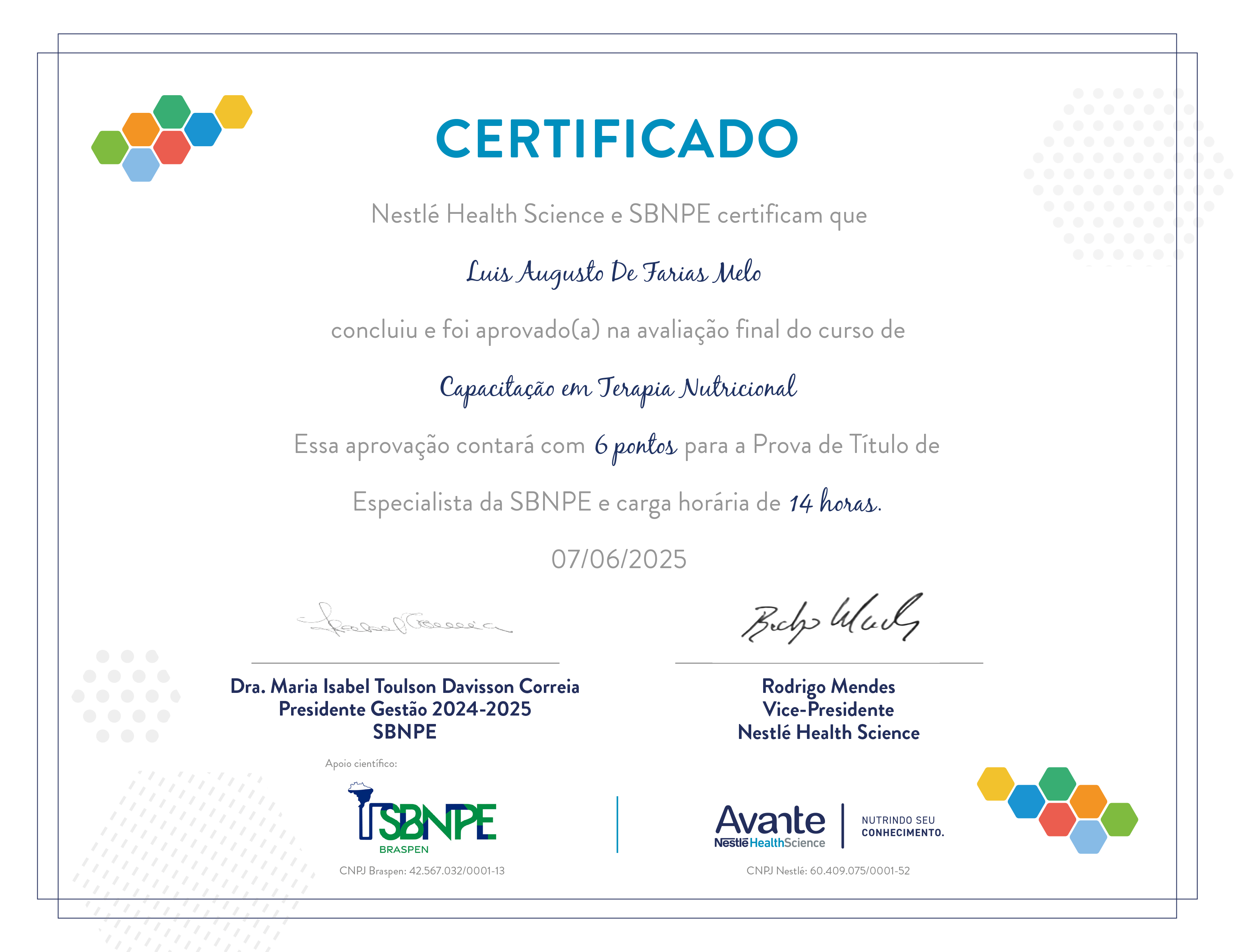 Certificado