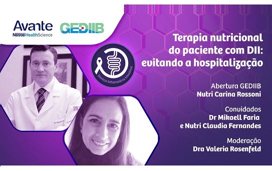 Terapia nutricional do paciente com DII: evitando a hospitalização