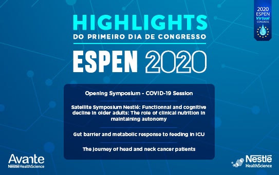 Highlights ESPEN 2020 dia 1