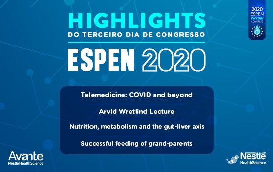 Último dia Cobertura do Congresso Virtual ESPEN 2020