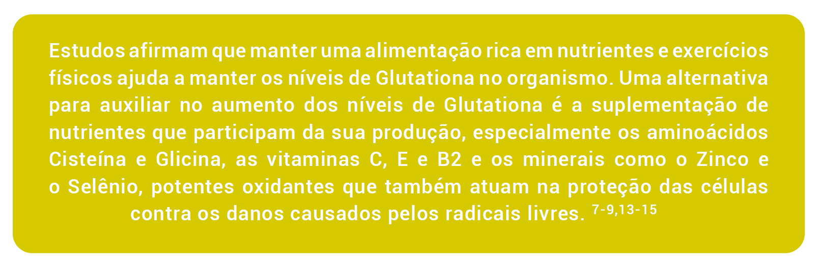 Glutationa e Vitaminas 