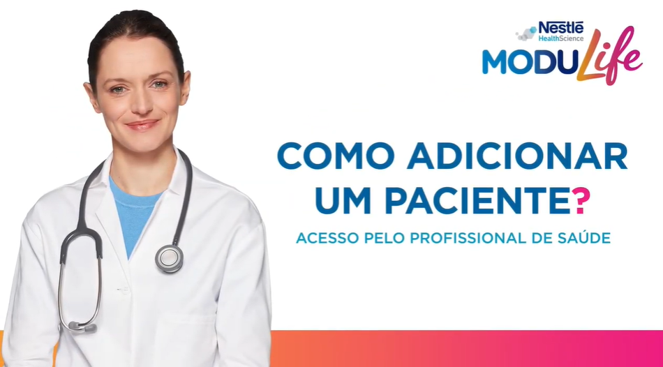 Como adicionar um paciente Modulife