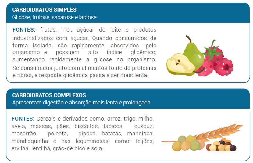 Tipos de carboidratos 