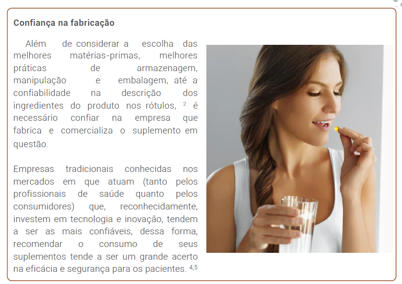 Confiança na fabricação 