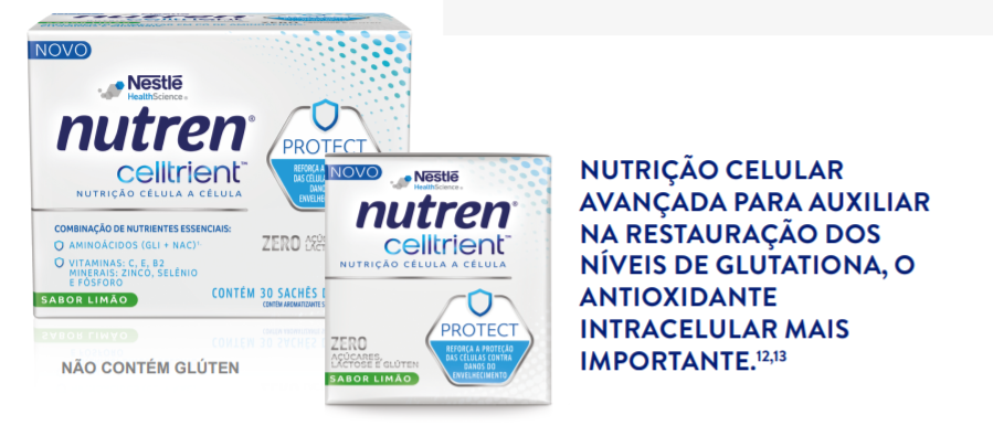 NUTRIÇÃO CELULAR AVANÇADA PARA AUXILIAR NA RESTAURAÇÃO DOS NÍVEIS DE GLUTATIONA, O ANTIOXIDANTE INTRACELULAR MAIS IMPORTANTE.