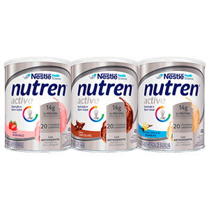 Nutren® Active – Morango,  Chocolate e Baunilha 