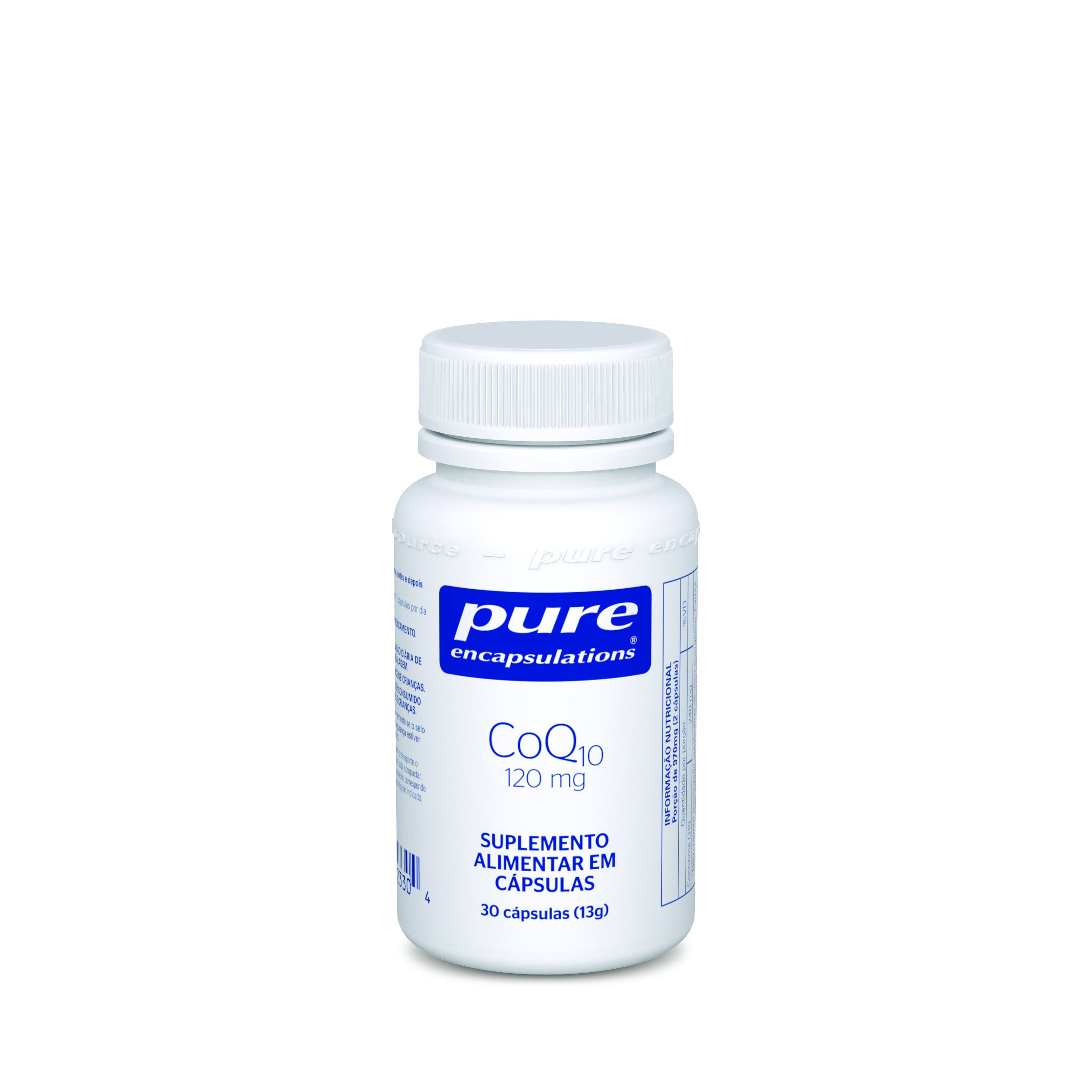 Suplemento Alimentar Pure Encapsulations CoQ10 120mg - 30 cápsulas