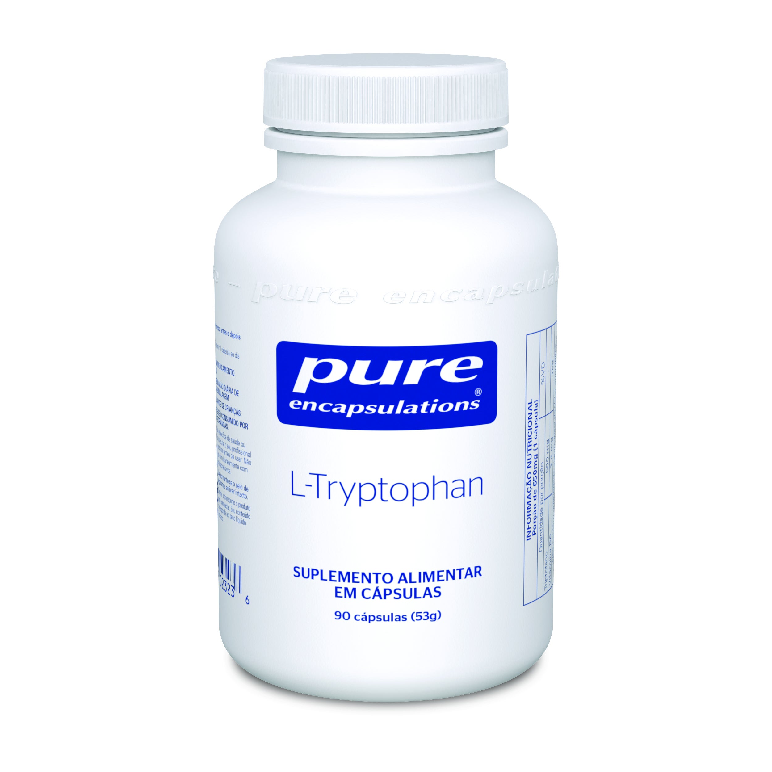 Suplemento Alimentar Pure Encapsulations L-Triptofano -  90 cápsulas