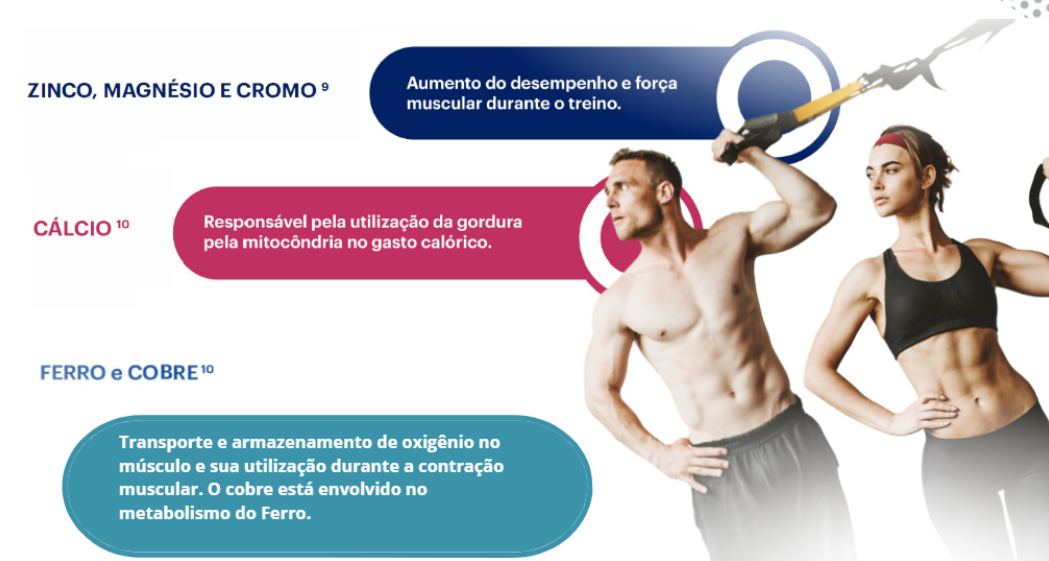 Benefícios das vitaminas e minerais para o treino 