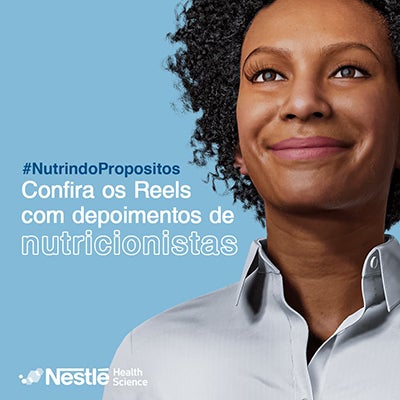 Confira os Reels com depoimentos de nutricionistas
