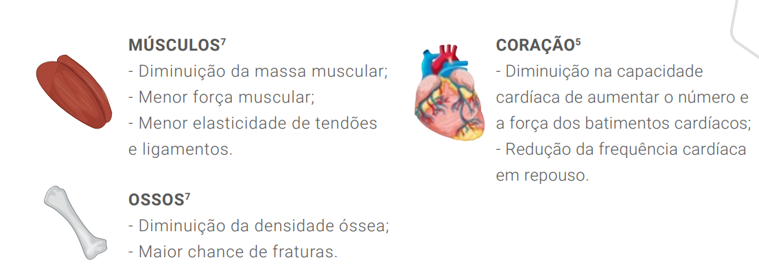 Alterações decorrentes do envelhecimento que impactam o indivíduo