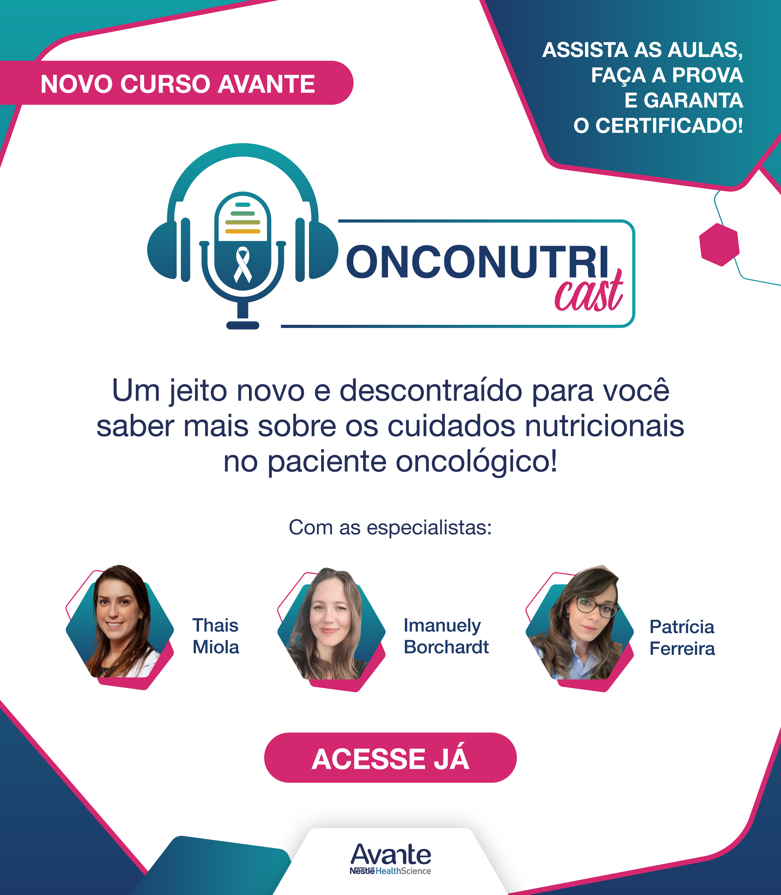 Curso Onconutri Cast