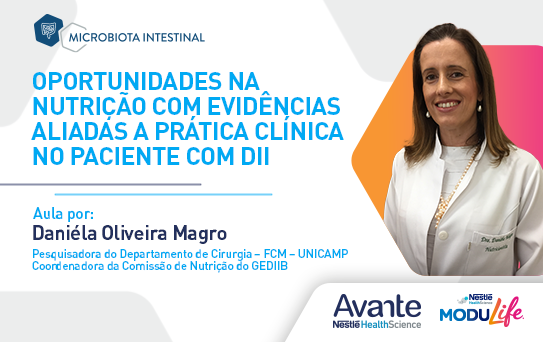 Oportunidades na nutrição com evidências aliadas a prática clínica do paciente com DII