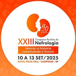 XXIII Congresso Paulista de Nefrologia – 10 a 13 de Setembro