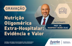 Gravação Webinar: Nutrição Oligomérica Extra-Hospitalar: Evidência e Valor