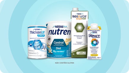Produtos Nutren, ThickenUp e Impact da Nestlé