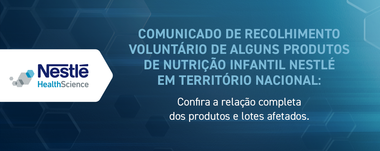 Comunicado Fórmulas Infantis