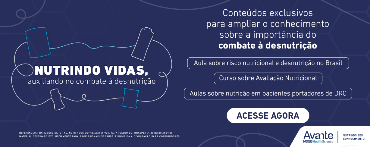 Banner campanha desnutrição
