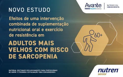 Efeitos de uma suplementação nutricional oral e intervenção de exercício físico em adultos mais velhos com risco de sarcopenia - Estudo na íntegra