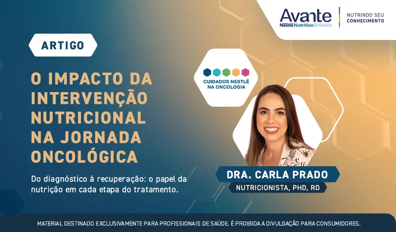 O impacto da intervenção nutricional na jornada oncológica