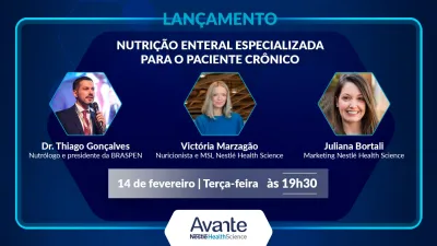 Webmeeting Nutrição Enteral para Paciente Crônico