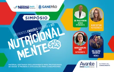 Ganepão 2025: Simpósio NUTRICIONALMENTE: Diferentes emoções habitam a UTI