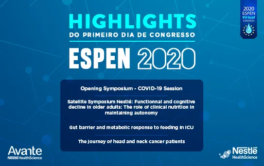 Highlights ESPEN 2020 dia 1