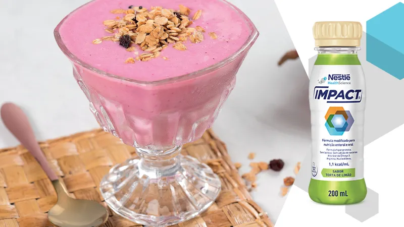 Frozen pitaya, banana e limão
