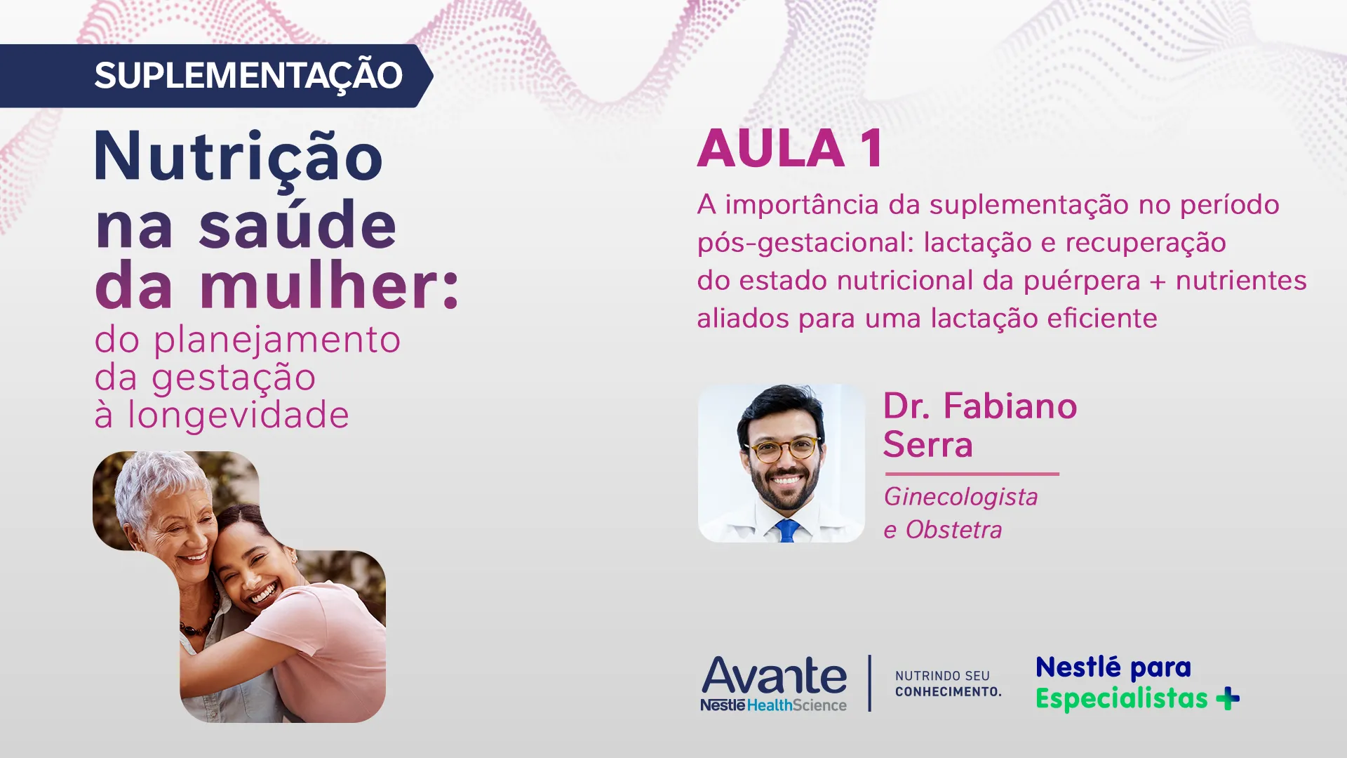Capa Aula A Importância da Suplementação no Pós-Parto