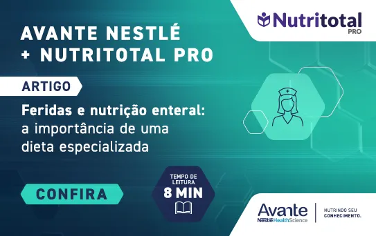 Feridas e Nutrição Enteral: a importância de uma dieta especializada