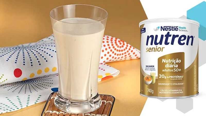 Vitamina de banana e mel