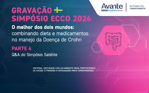 ECCO (Q&A): O melhor dos dois mundos: combinando dieta e medicamentos no manejo da Doença de Crohn