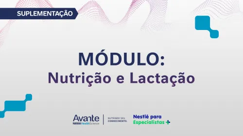 Capa Módulo Nutrição e Lactação 