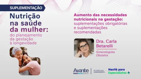 Aula Aumento das necessidades nutricionais na gestação