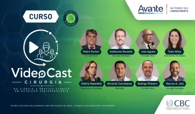 Videocast Cirurgia: da ciência à prática  clínica em nutrição perioperatória