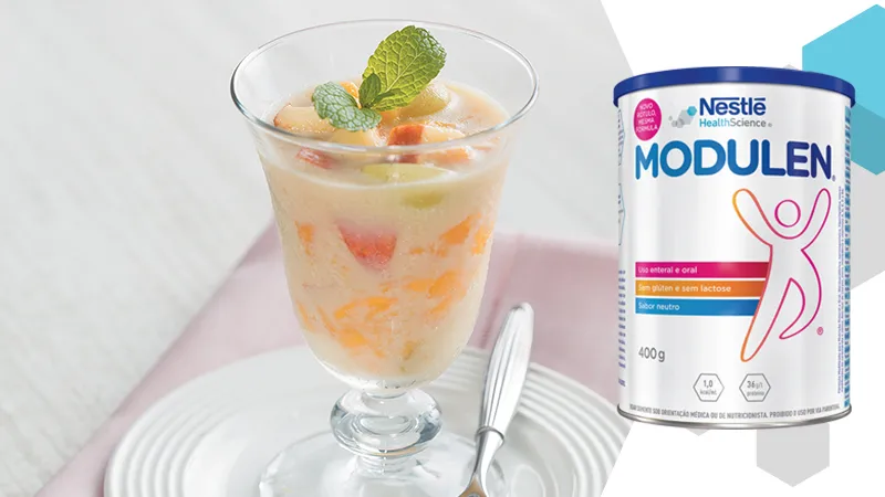 Gelado de frutas com MODULEN®