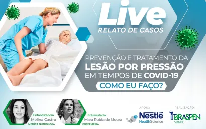 Live - Relatos de casos - Lesão por pressão