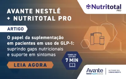 capa artigo O papel da suplementação em pacientes em uso de GLP-1