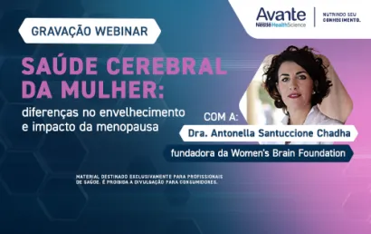 Webinar | Saúde Cerebral da Mulher: diferenças no envelhecimento e impacto na menopausa