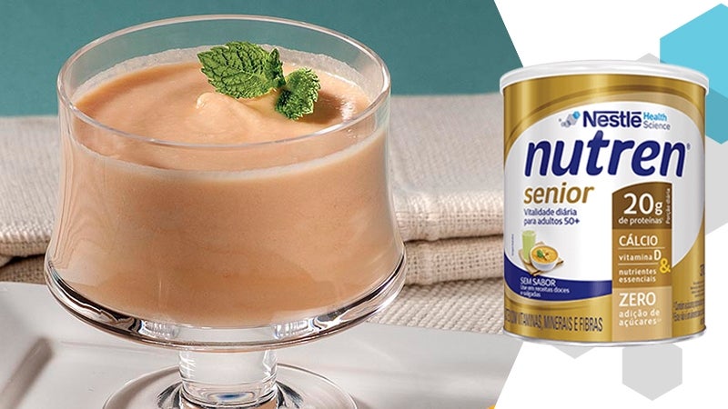 Creme de papaya com Nutren® Senior