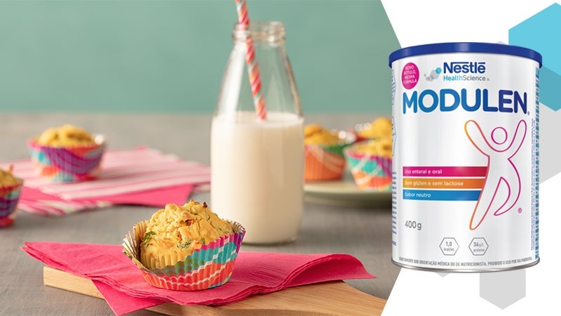 Muffin caipira com MODULEN®