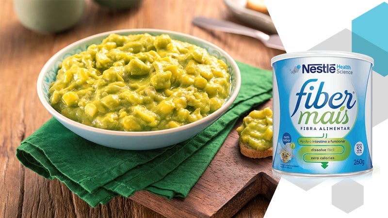 Guacamole com Fibras